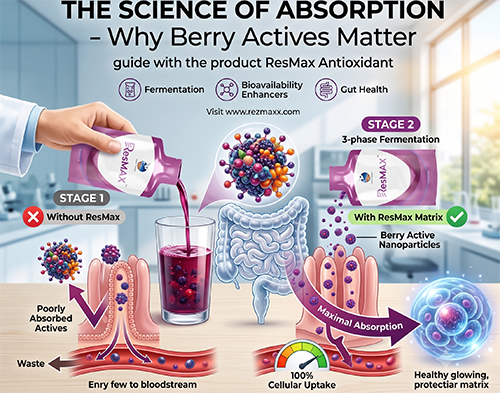 The science of absorption Why Berry actives matter ResMax